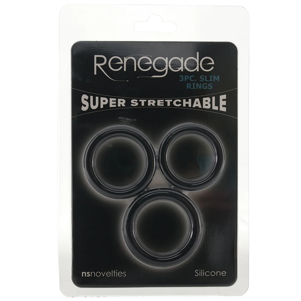 Renegade 3 Piece Slim Rings - Image 6