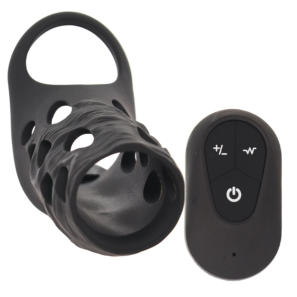 Renegade Edge Vibrating Sleeve with Remote - Image 5