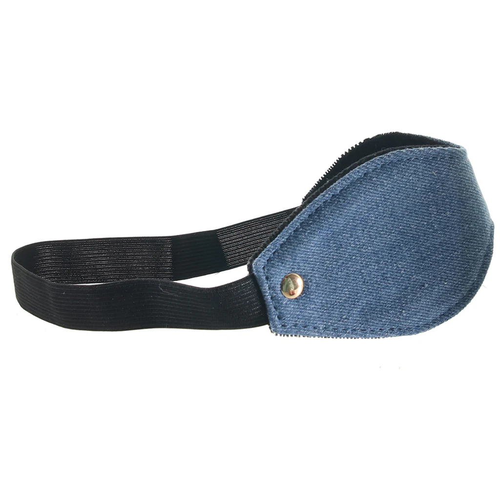 Ride 'Em Denim Eye Mask - Image 3