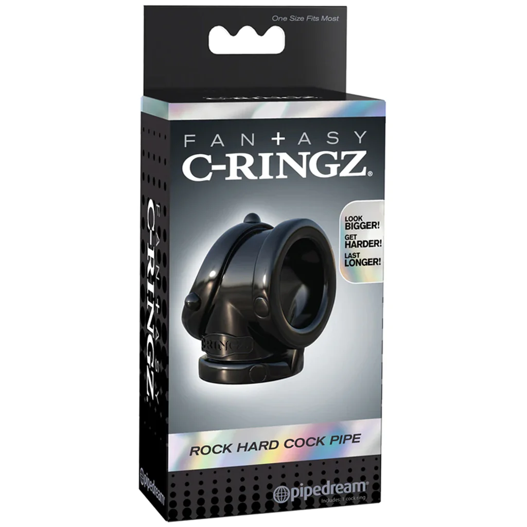 Rock Hard Cock Pipe in Black - Image 6