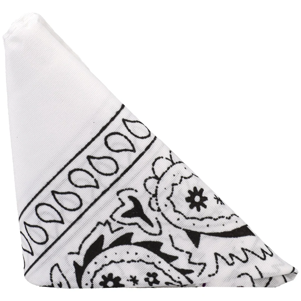 Rock Solid The Code C-Ring and Bandana Set in White - Image 5