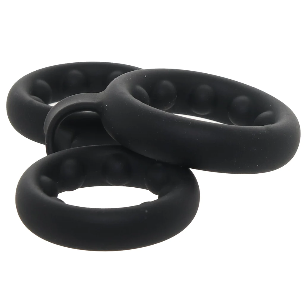 Rock Solid Triple Stamina Ring with Metal Beads - Image 6