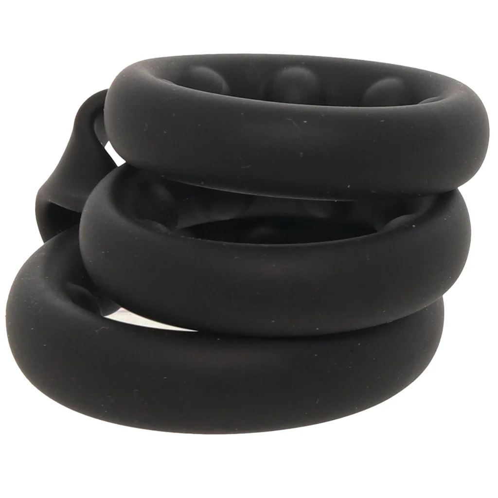 Rock Solid Triple Stamina Ring with Metal Beads - Image 8