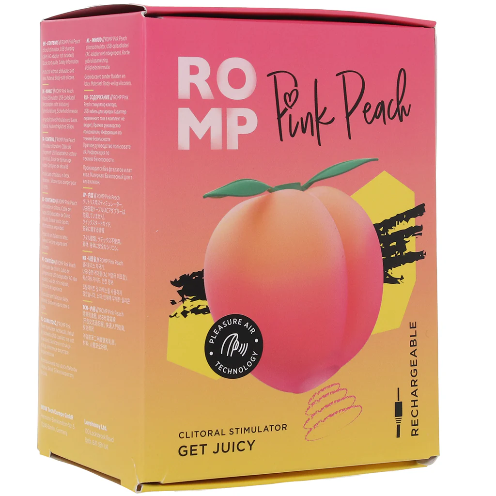 Romp Pink Peach Get Juicy Air Pulse Vibe - Image 9