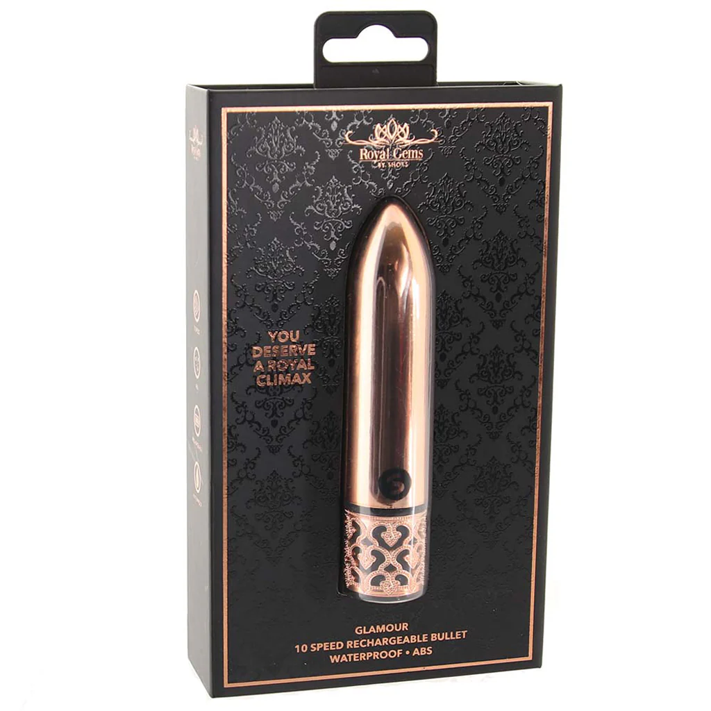Royal Gems Glamour Bullet Vibe in Rose Gold - Image 6