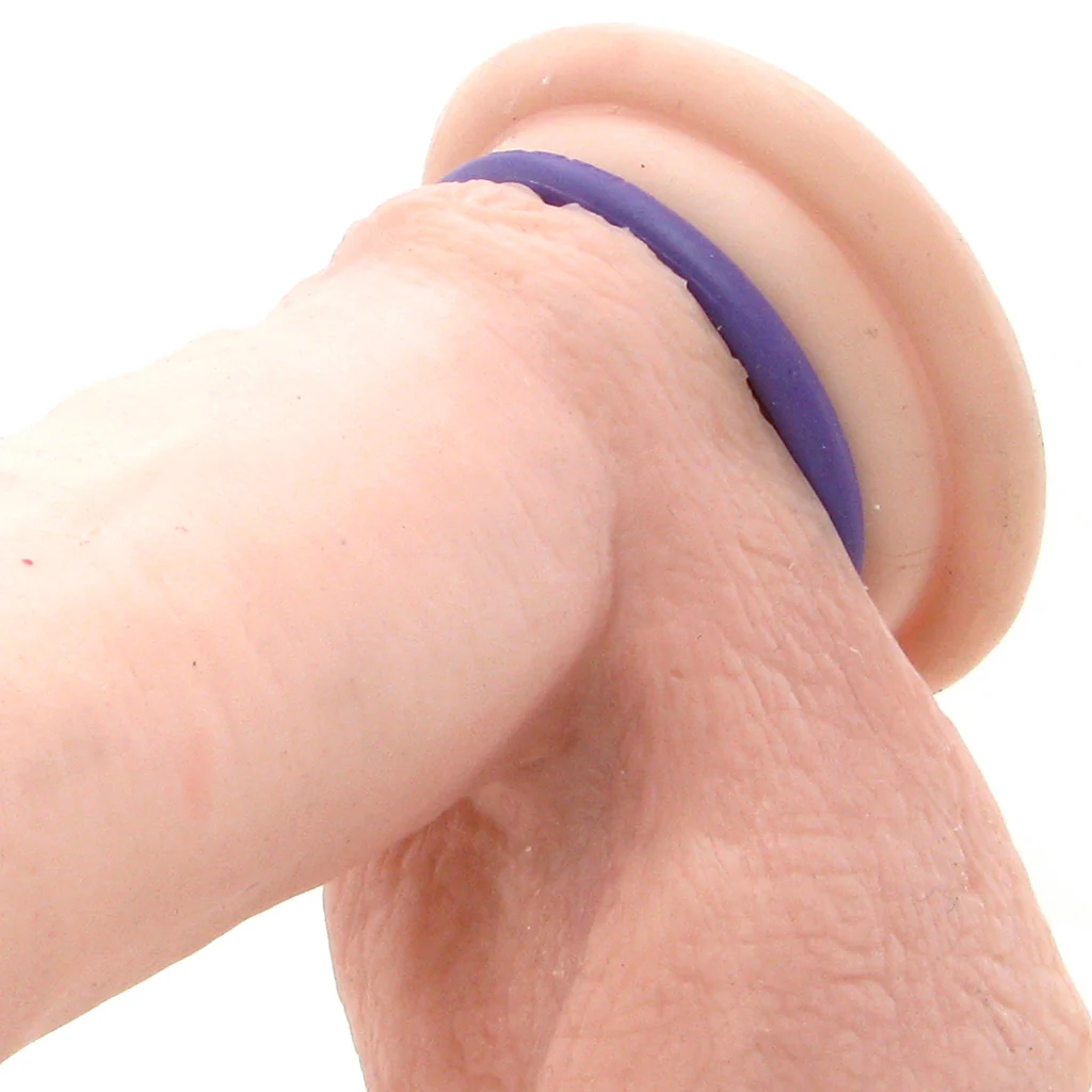 Rubber 1.25 Inch C-Ring 5 Pack in Rainbow - Image 2