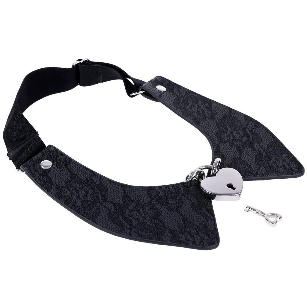 S&M Heartbound Lace Day Collar - Image 2
