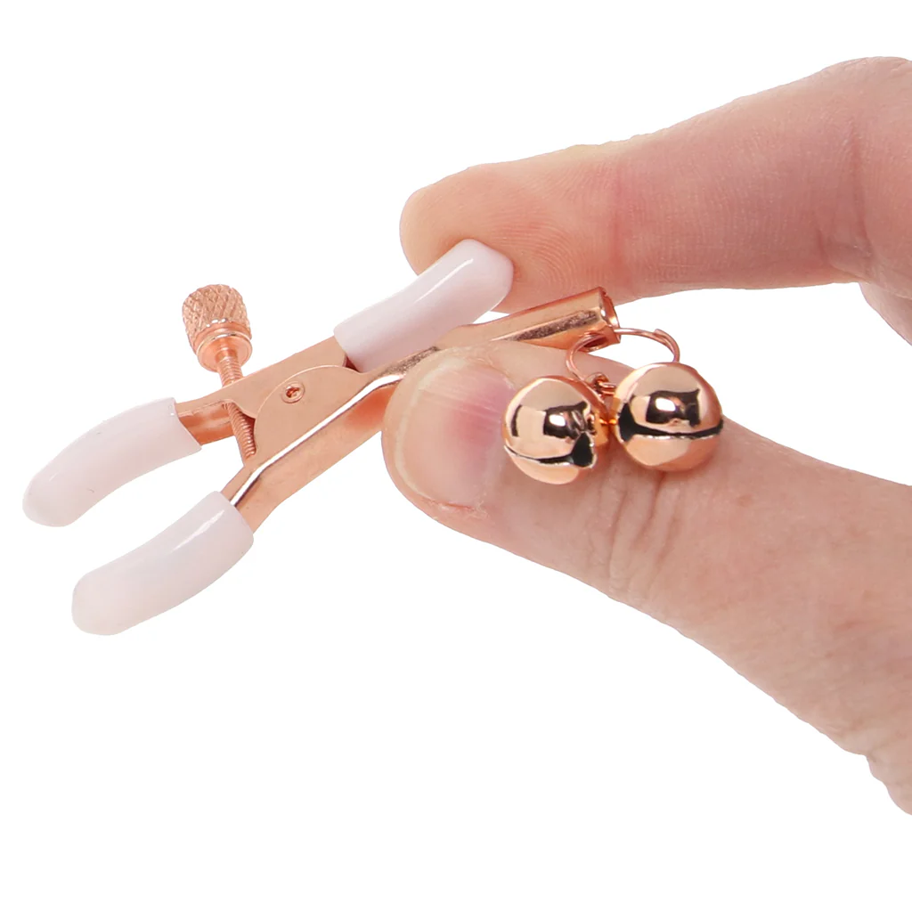 S&M Peaches 'n CreaMe Bell Nipple Clamps - Image 4