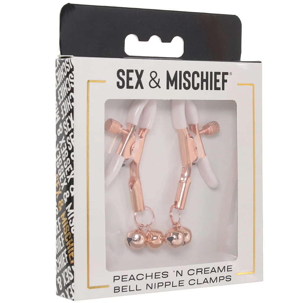 S&M Peaches 'n CreaMe Bell Nipple Clamps - Image 9