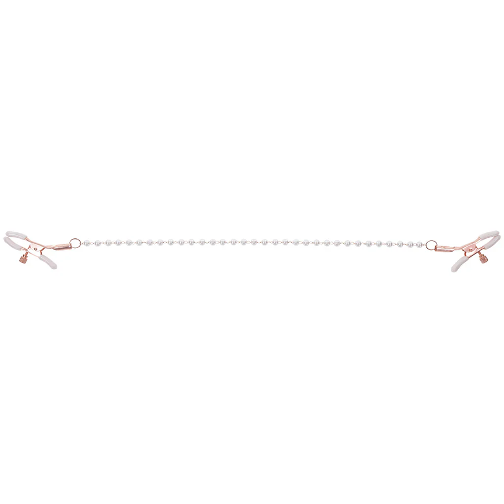 S&M Peaches 'n CreaMe Pearl Nipple Clamps - Image 7