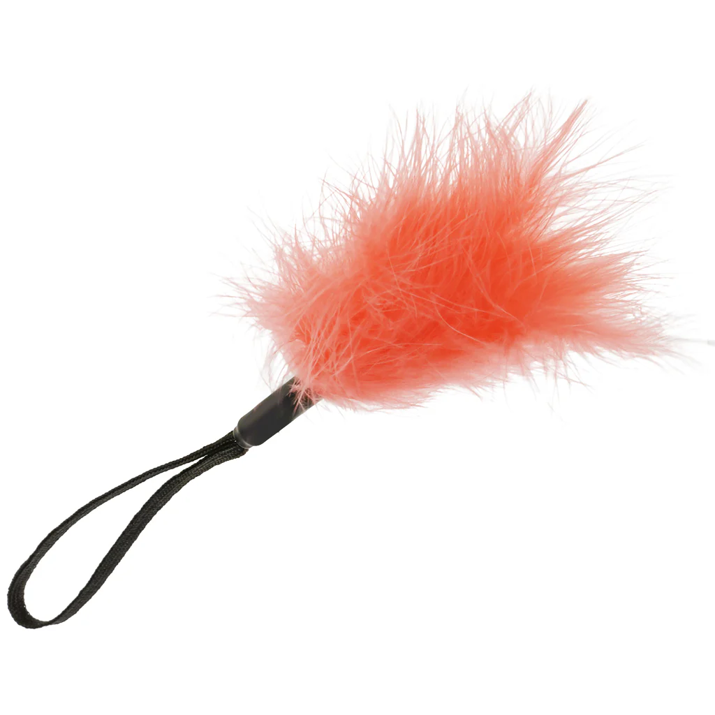 S&M Peaches 'n CreaMe Wrist Feather Ticker in Peach - Image 7