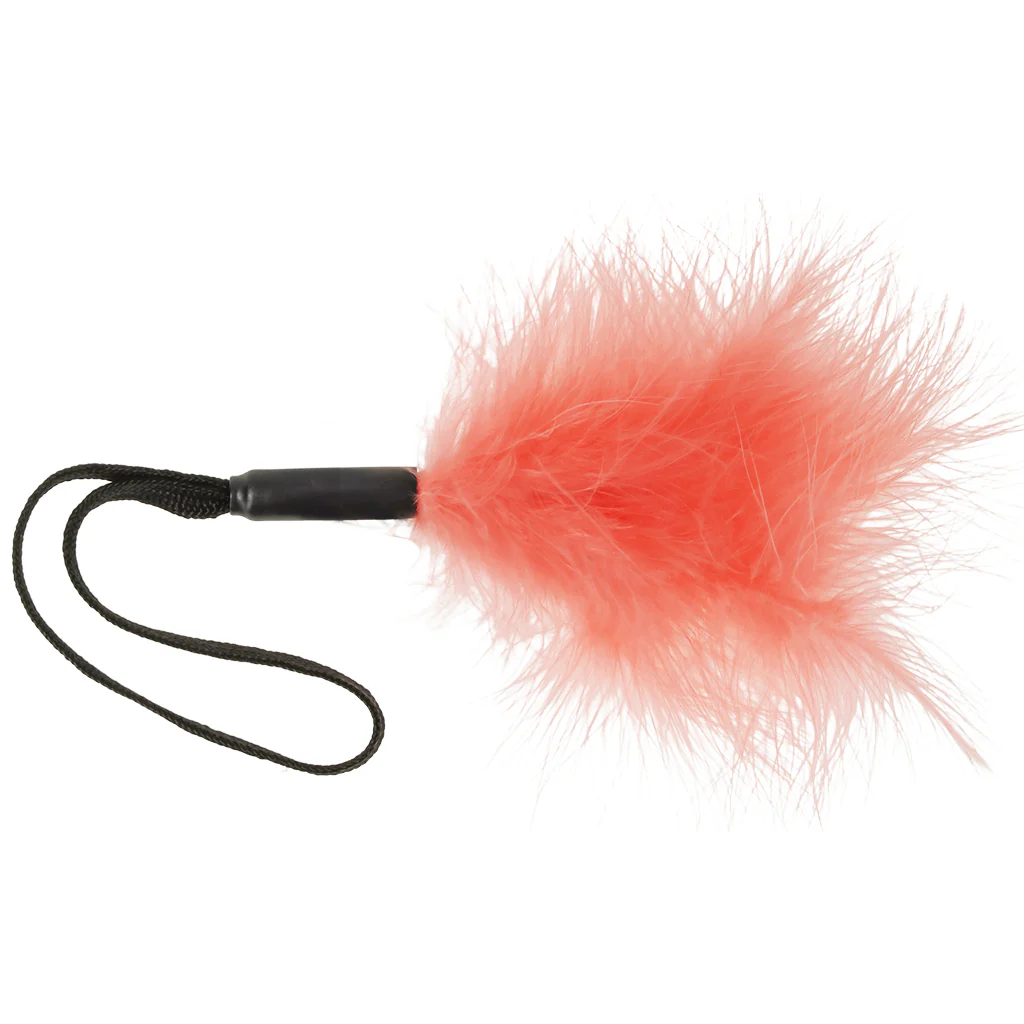S&M Peaches 'n CreaMe Wrist Feather Ticker in Peach - Image 8