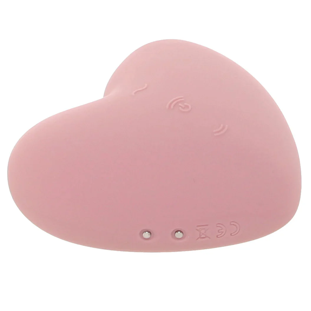 Satisfyer Cutie Heart Air Pulse Stimulator in Light Red - Image 5