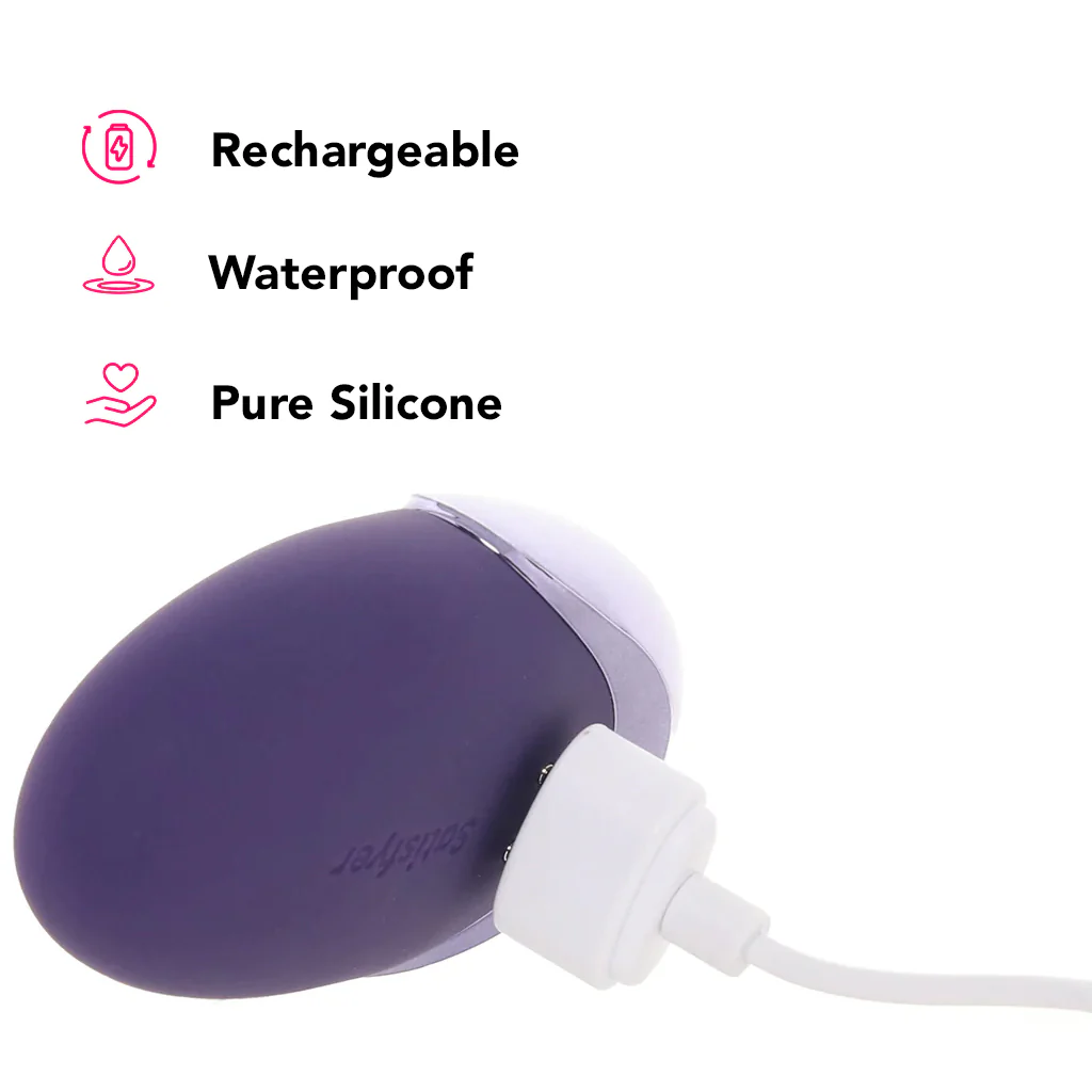 Satisfyer Purple Pleasure Lay-On Vibrator - Image 7