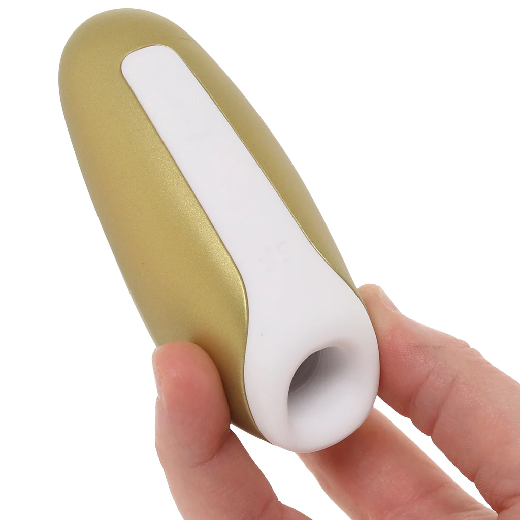 Satisfyer Love Breeze Air Pulse Stimulator in Yellow - Image 8