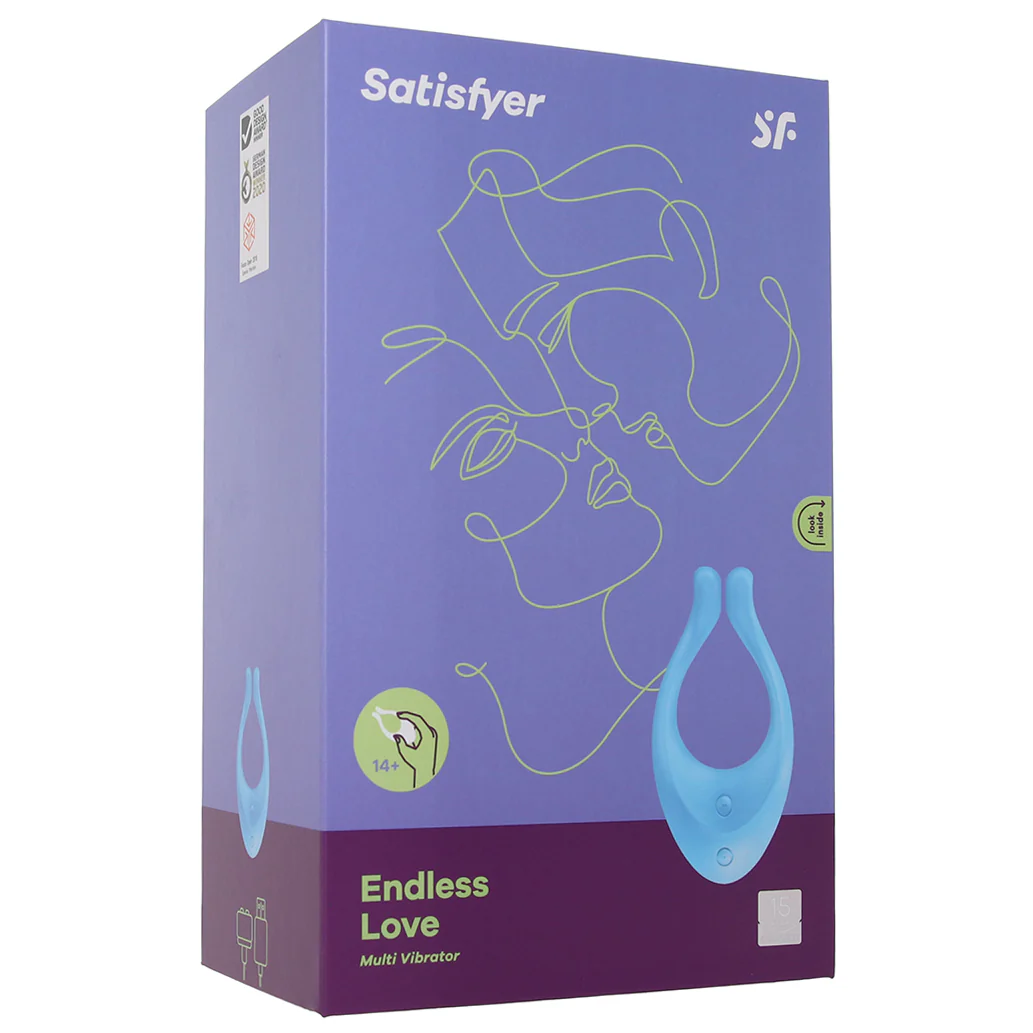 Satisfyer Endless Love Multi Vibrator in Blue - Image 9