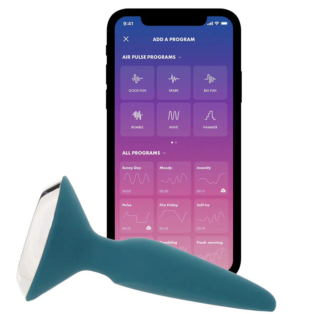 Satisfyer Plug-ilicious 1 Anal Vibe in Petrol - Image 5