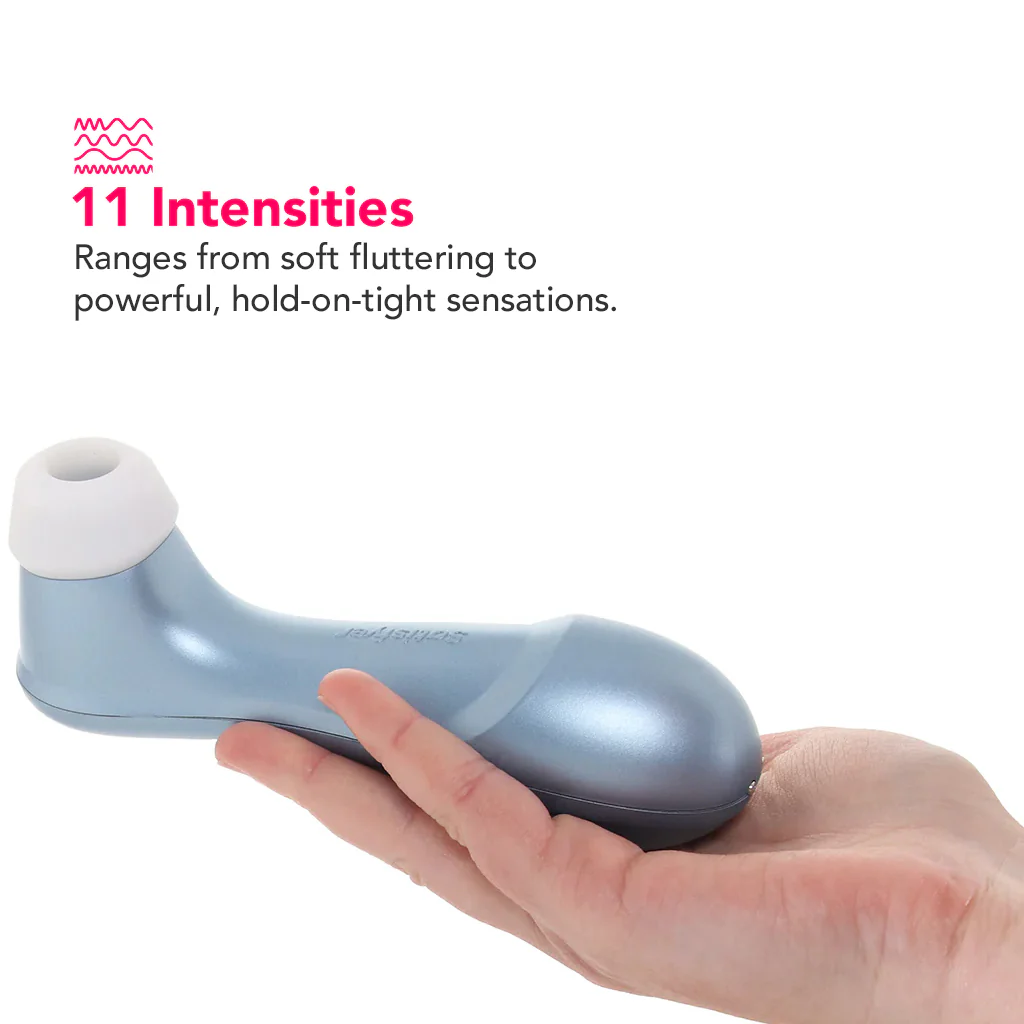 Satisfyer Pro 2 Gen 2 Air Pulse Stimulator in Blue - Image 4