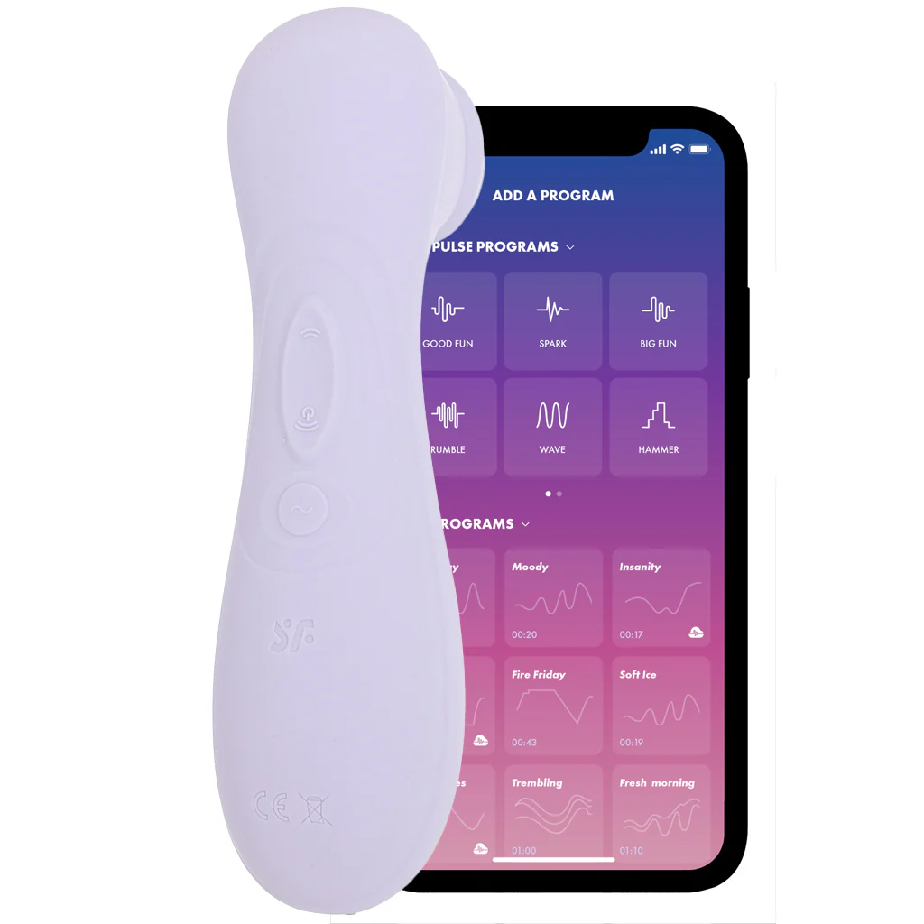 Satisfyer Pro 2 Gen 3 Double Air Pulse App Vibe in Lilac - Image 6