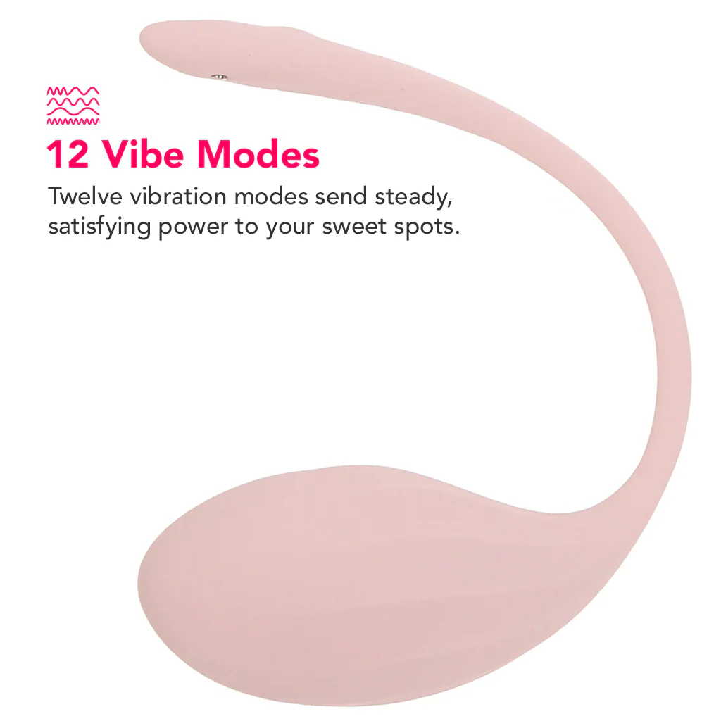 Satisfyer Ribbed Petal Wearable Vibe in Rose - Image 2