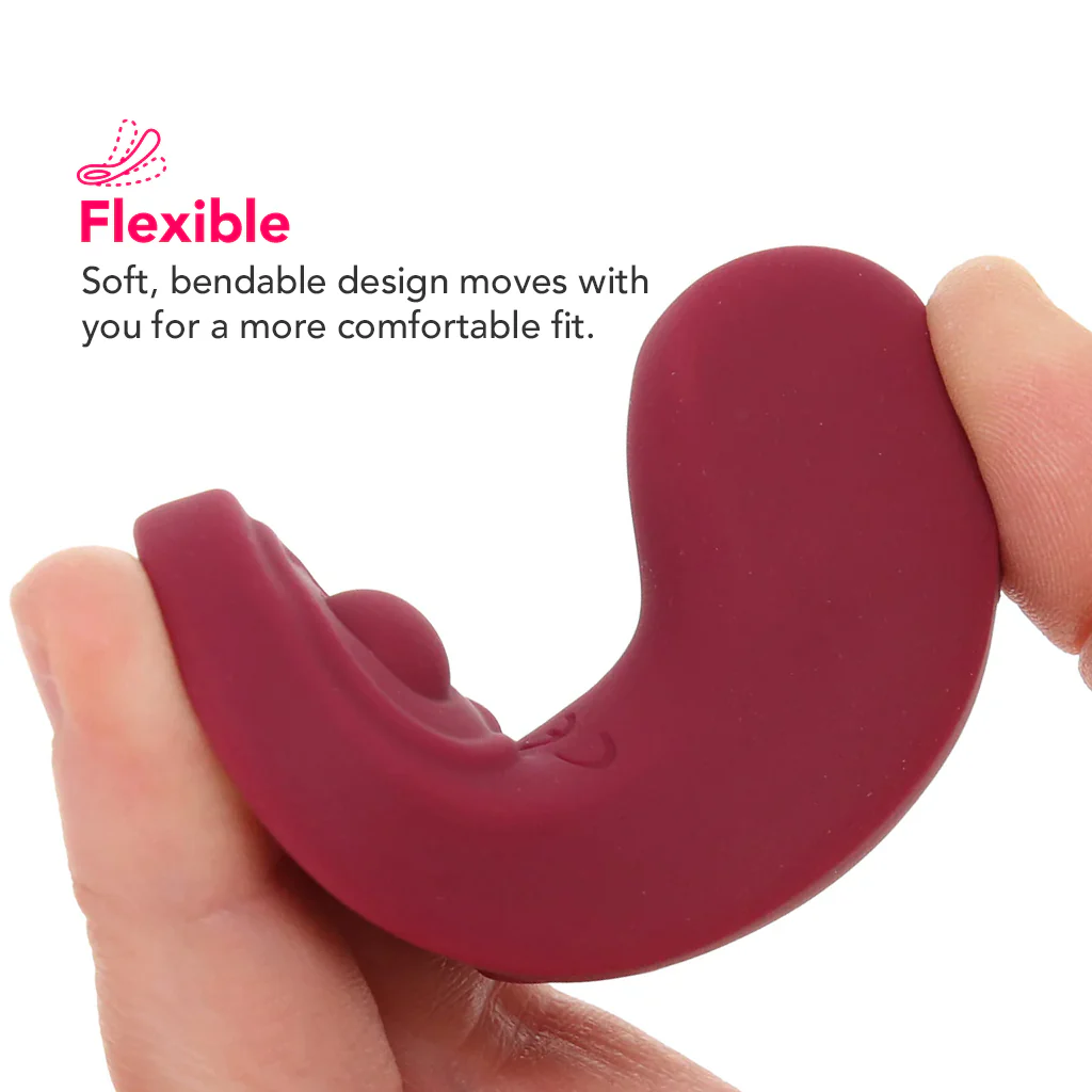 Satisfyer Sexy Secret Panty Vibe in Merlot - Image 4