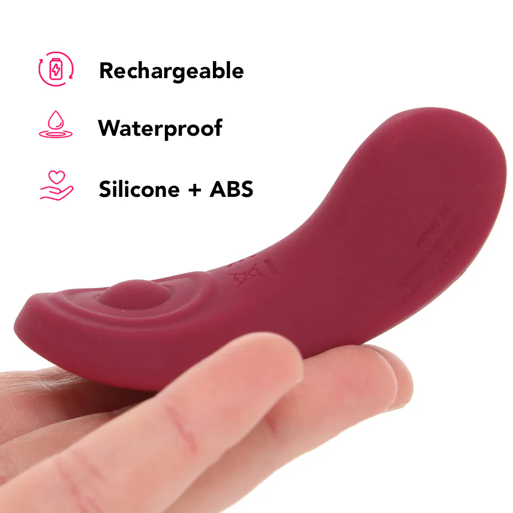 Satisfyer Sexy Secret Panty Vibe in Merlot - Image 6