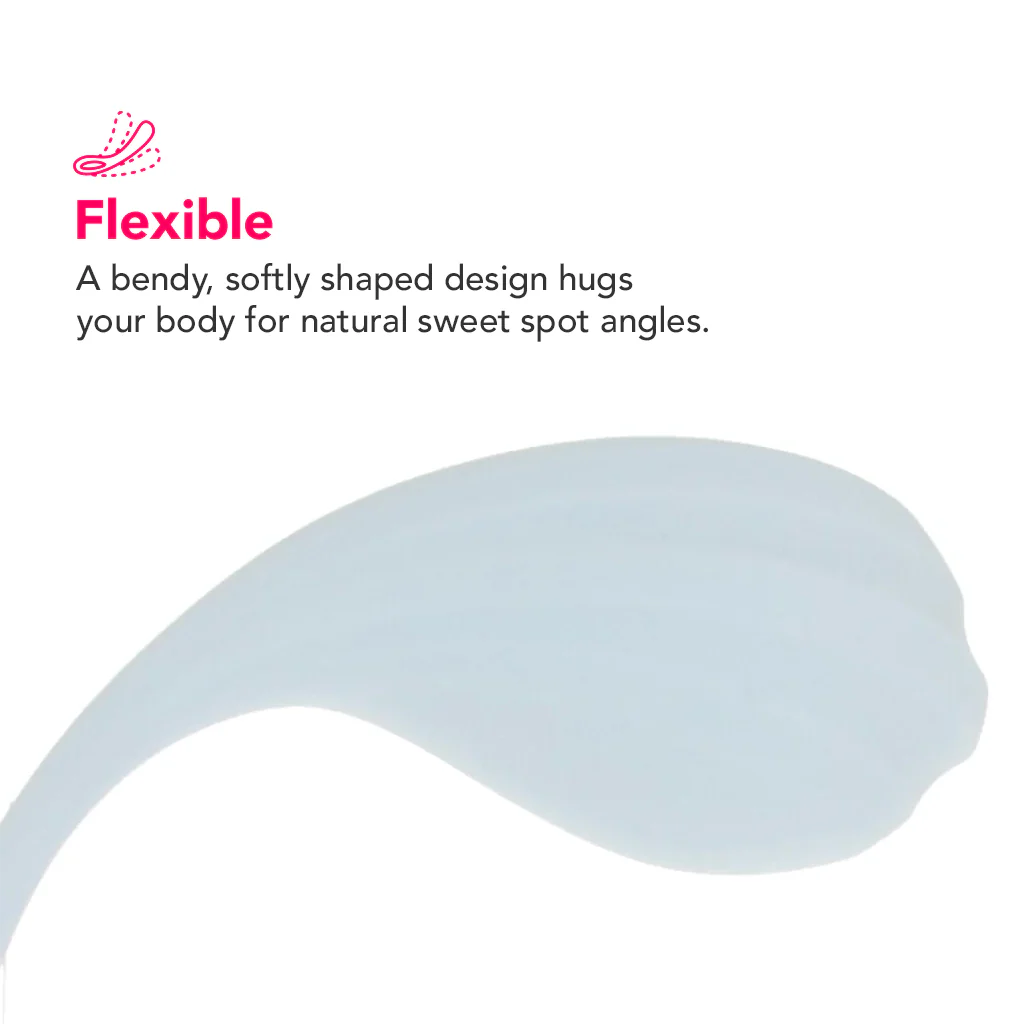 Satisfyer Smooth Petal Wearable Vibe in Light Blue - Image 6