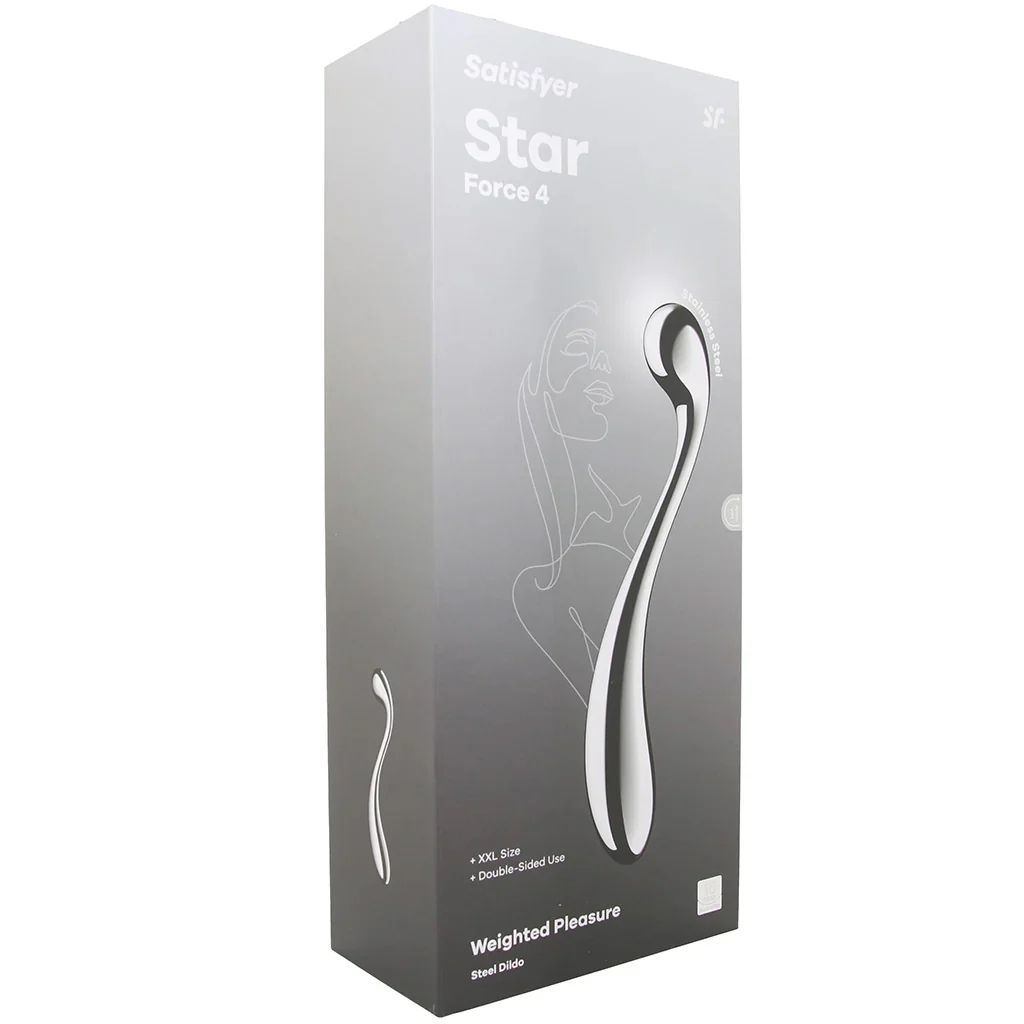 Satisfyer Star Force 4 Weighted Steel Dildo - Image 9