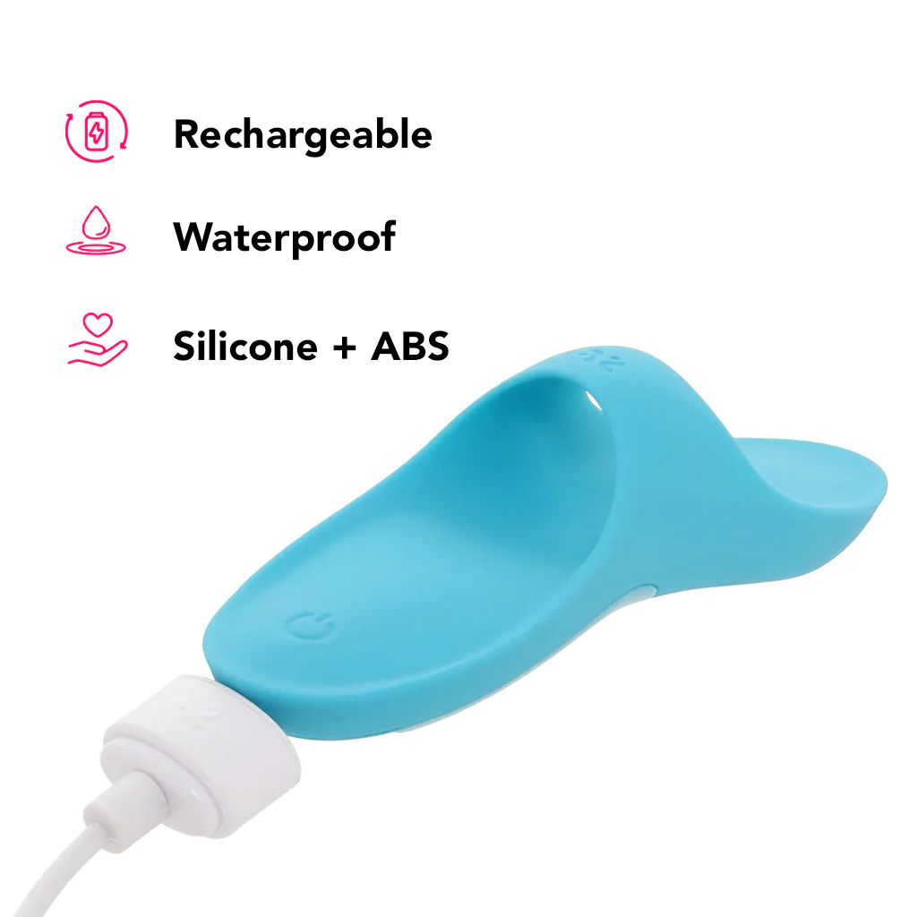 Satisfyer Teaser Finger Vibe in Light Blue - Image 7