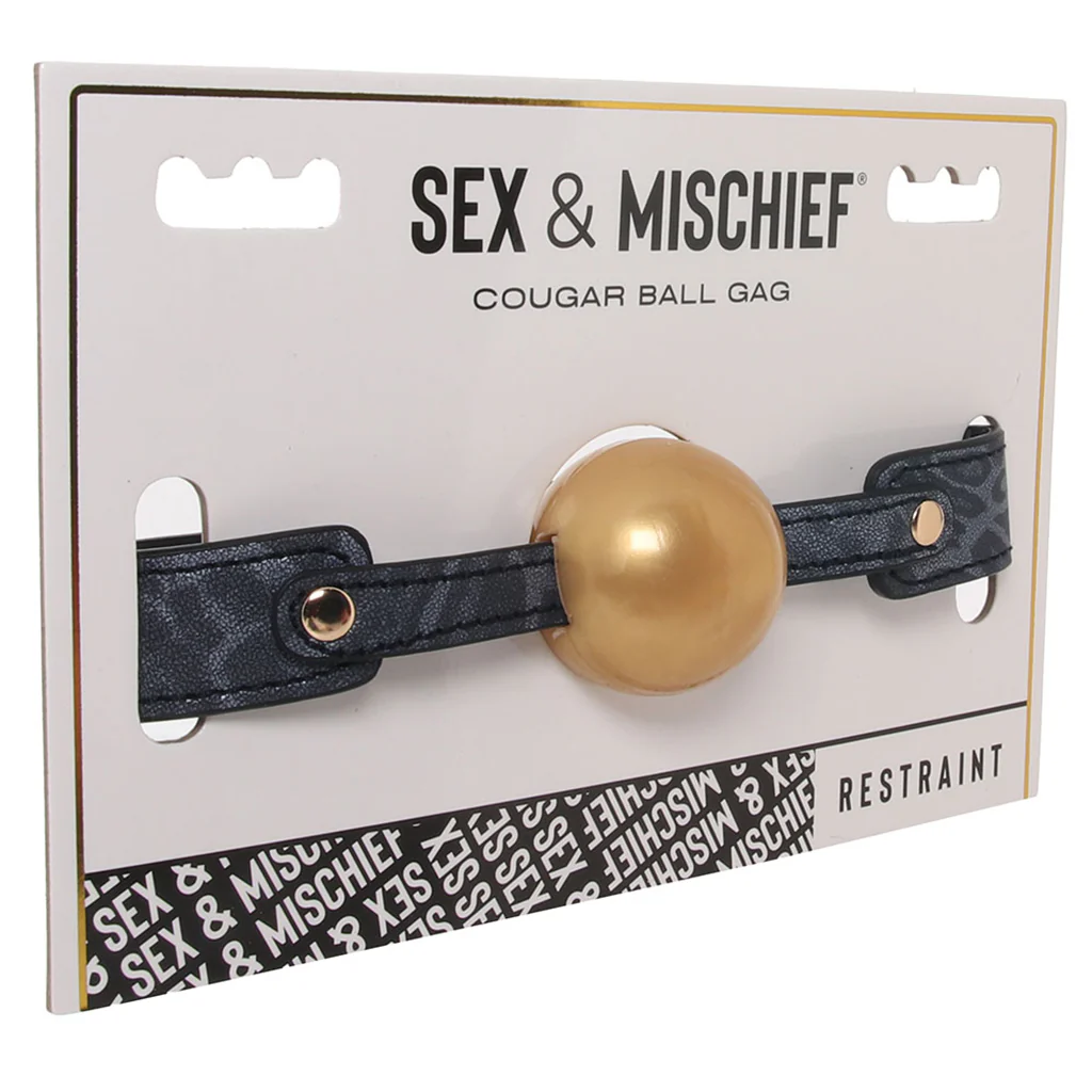 Sex & Mischief Cougar Ball Gag - Image 6