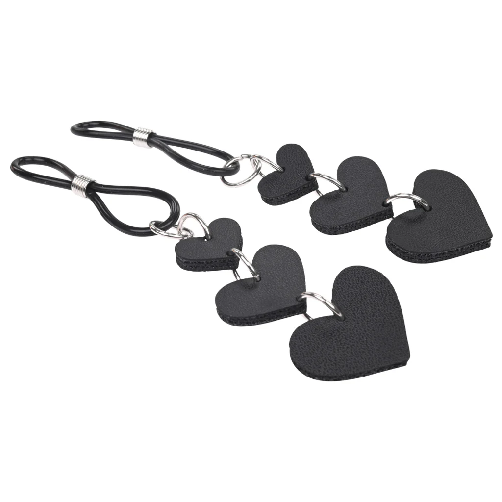Sex & Mischief Heart Nipple Ties - Image 5