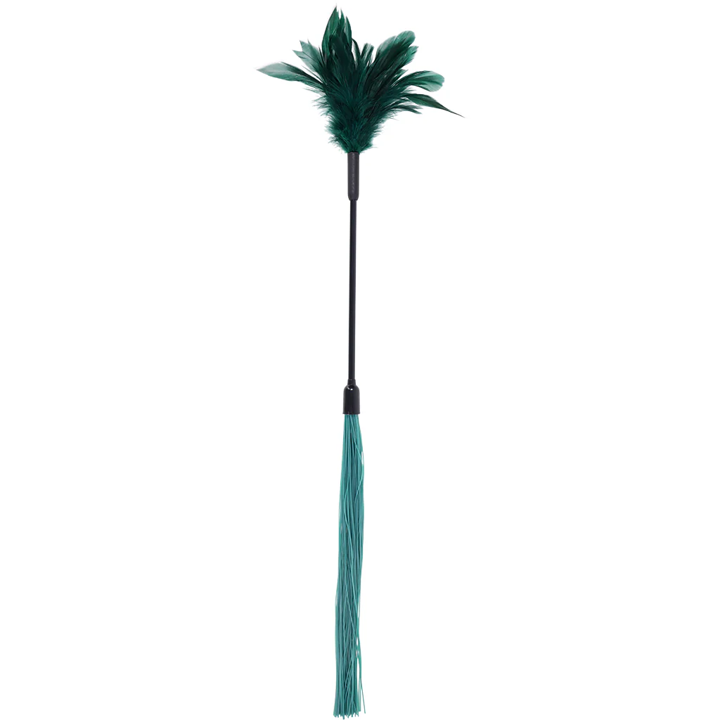 Sex & Mischief Indica Feather and Silicone Tickler - Image 2