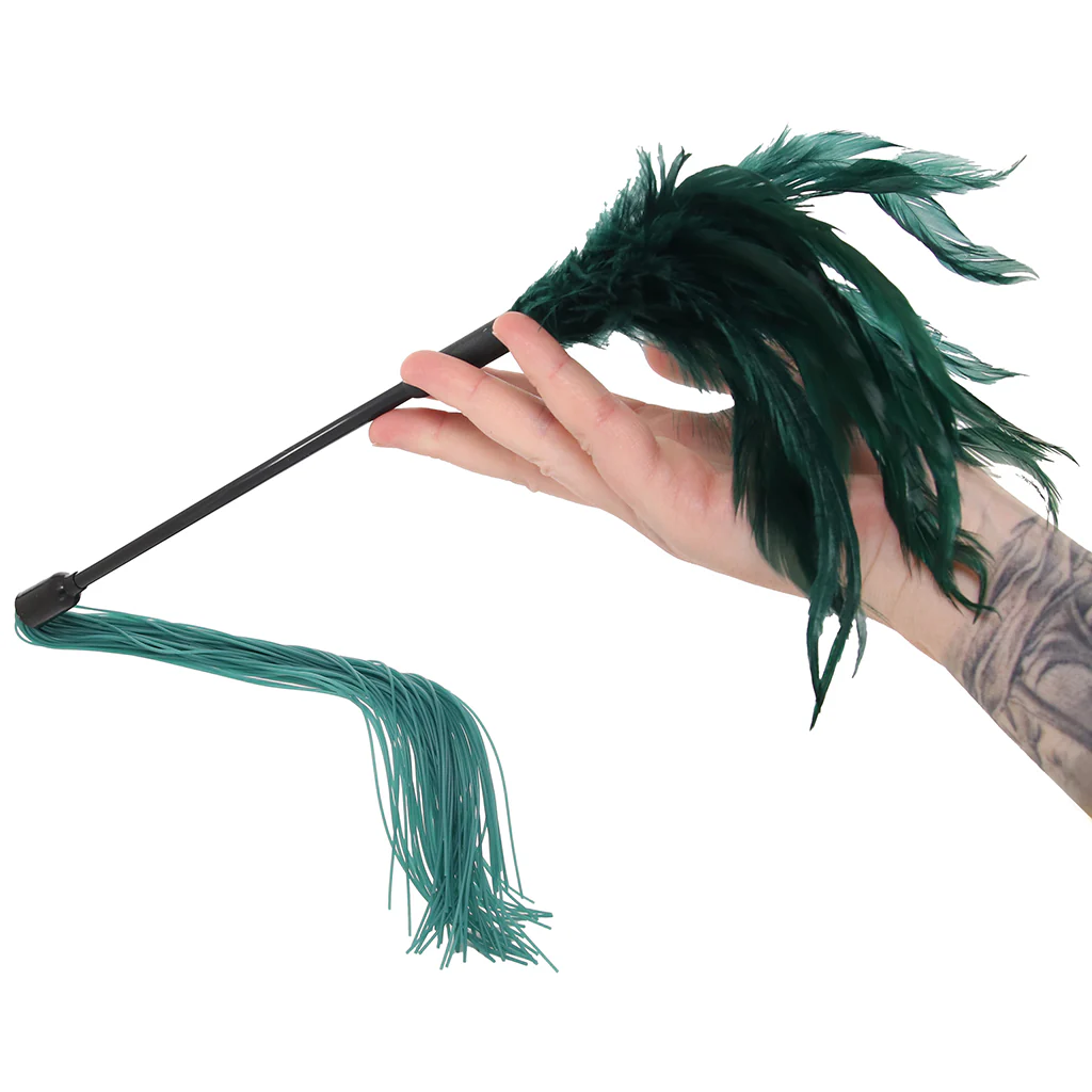 Sex & Mischief Indica Feather and Silicone Tickler - Image 8