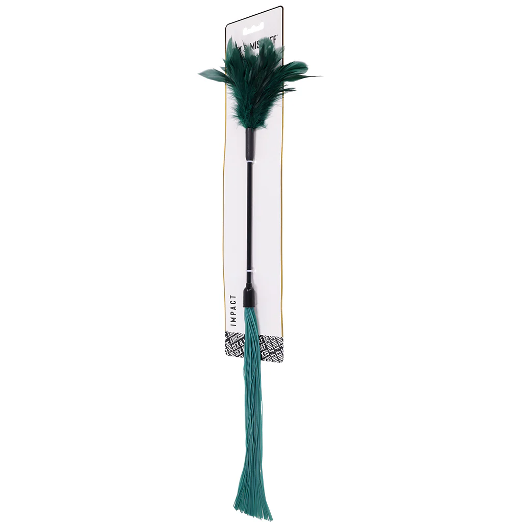 Sex & Mischief Indica Feather and Silicone Tickler - Image 9
