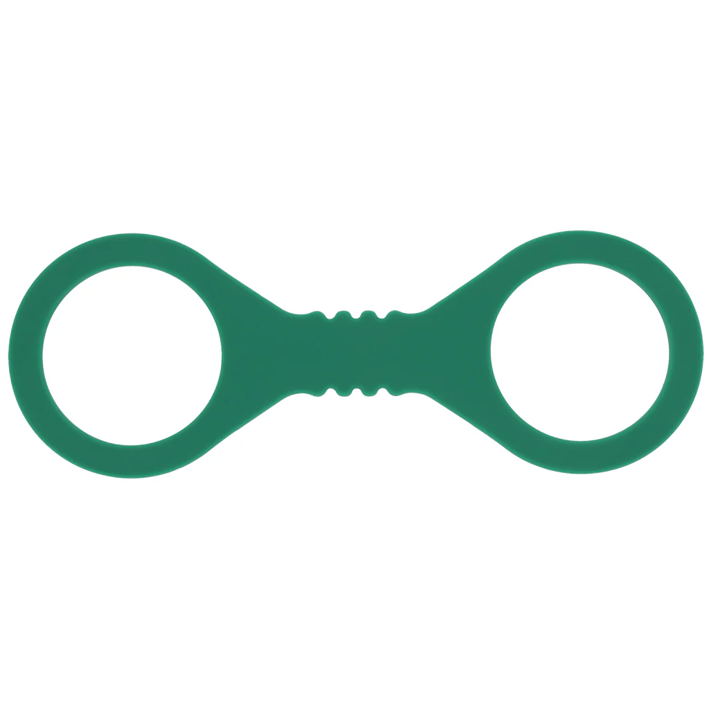 Sex & Mischief Indica Silicone Cuffs in Large - Image 2