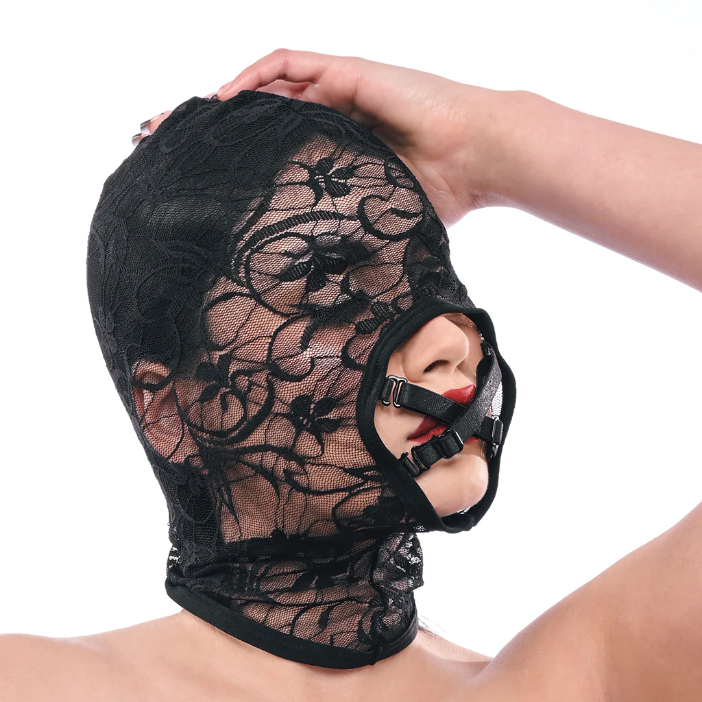 Sex & Mischief Lace Hush Hood - Image 6
