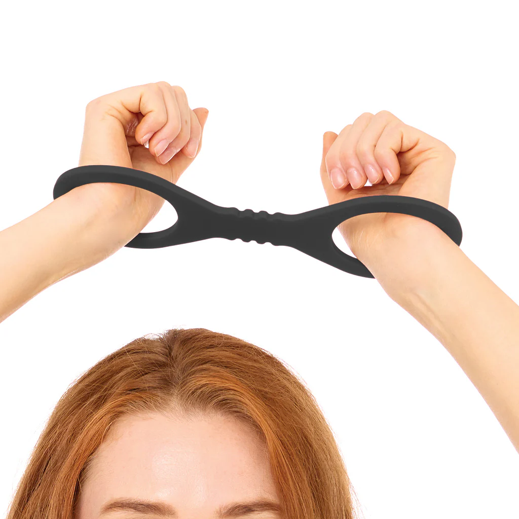 Sex & Mischief Shadow Silicone Cuffs in Small - Image 7