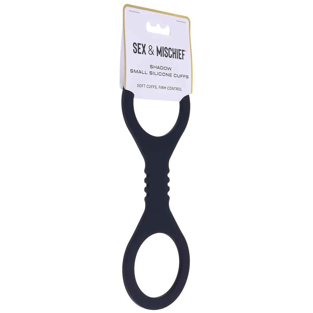 Sex & Mischief Shadow Silicone Cuffs in Small - Image 9