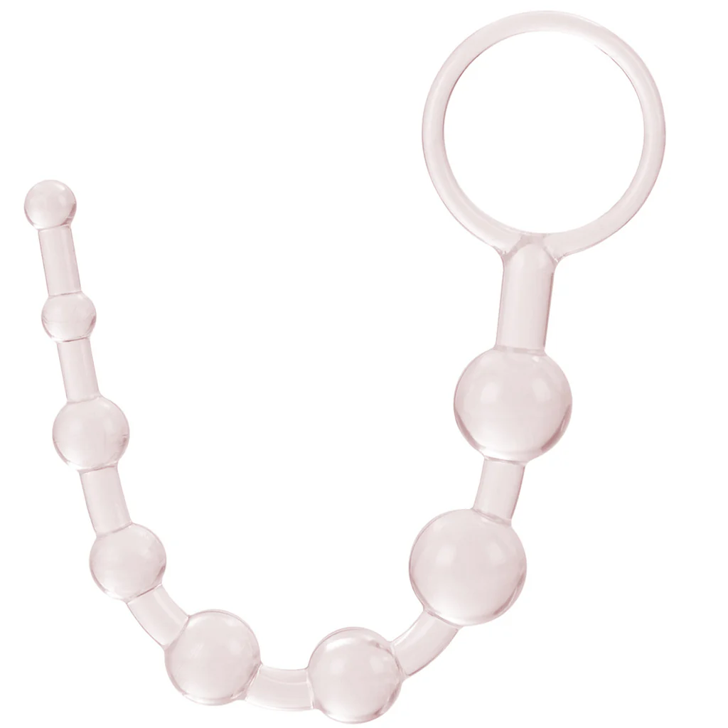 Shane's World Anal 101 Intro Beads in Clear - Image 3