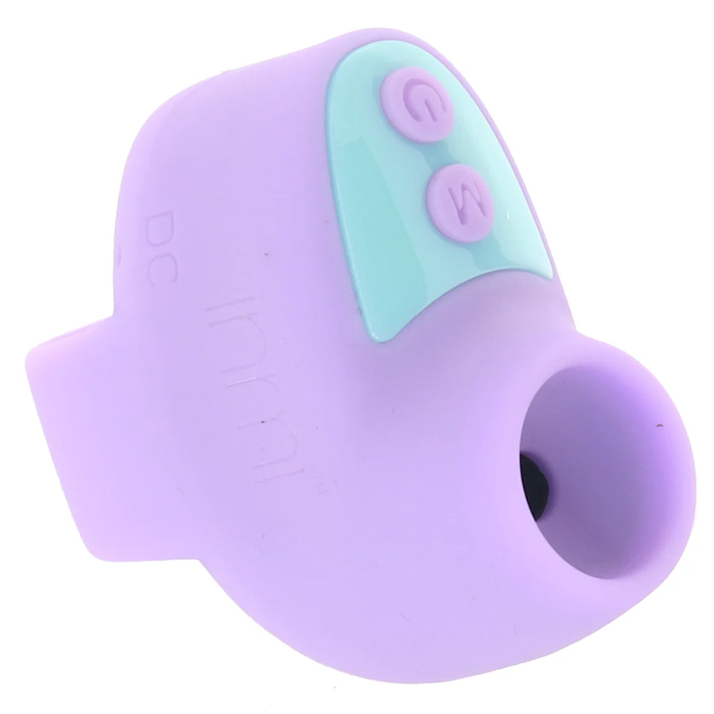 Shegasm Mini Silicone Clitoral Suction Vibe in Purple - Image 2