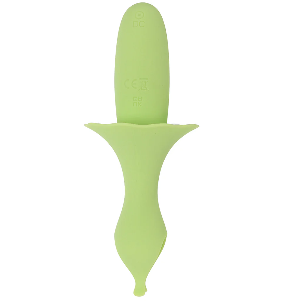 Sienna Fluttering Silicone Vibe in Green - Image 3