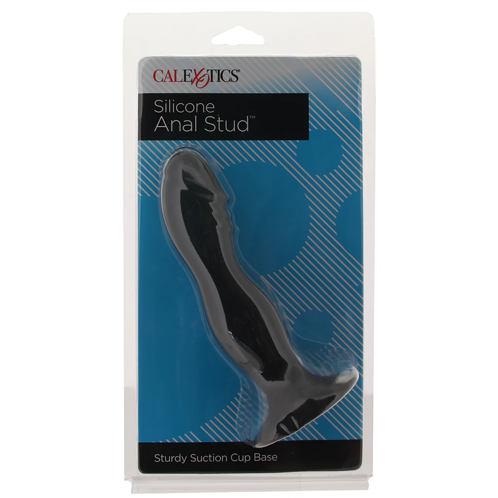 Silicone Anal Stud in Black - Image 6