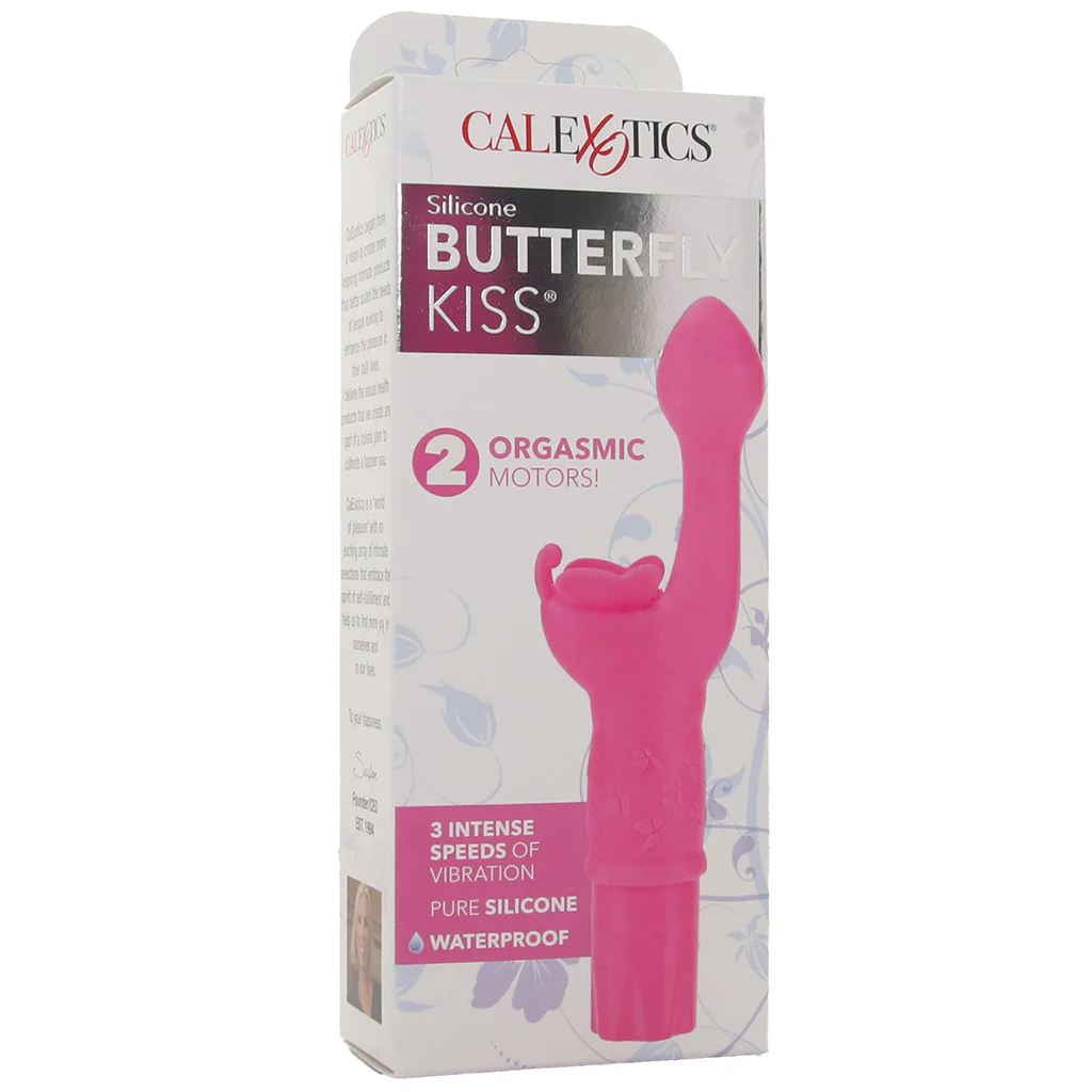 Silicone Butterfly Kiss Vibe in Pink - Image 7
