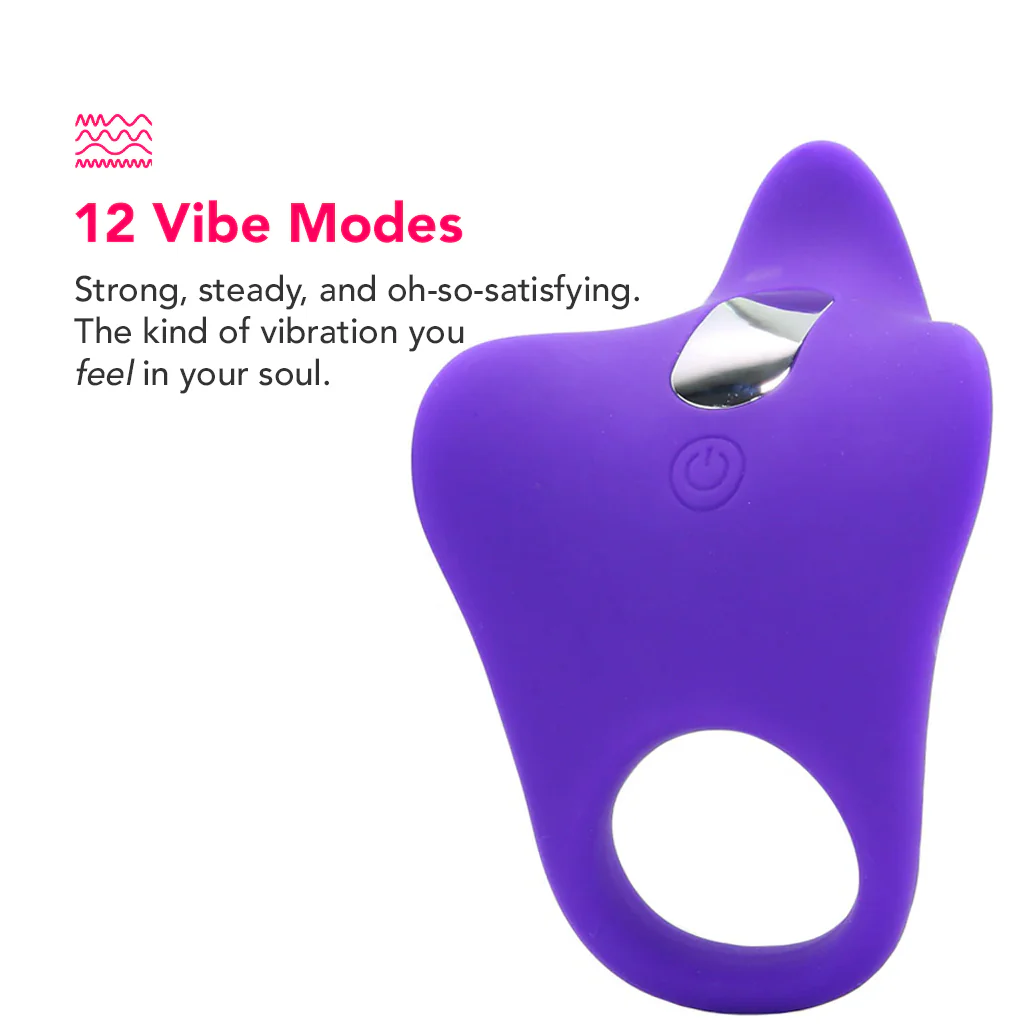 Silicone Remote Orgasm Vibrating Cock Ring - Image 2
