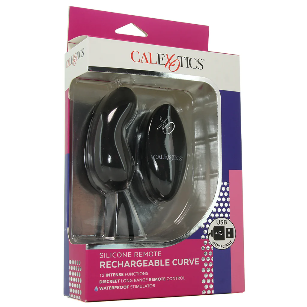 Silicone Remote Rechargeable Curve Vibe - Image 6