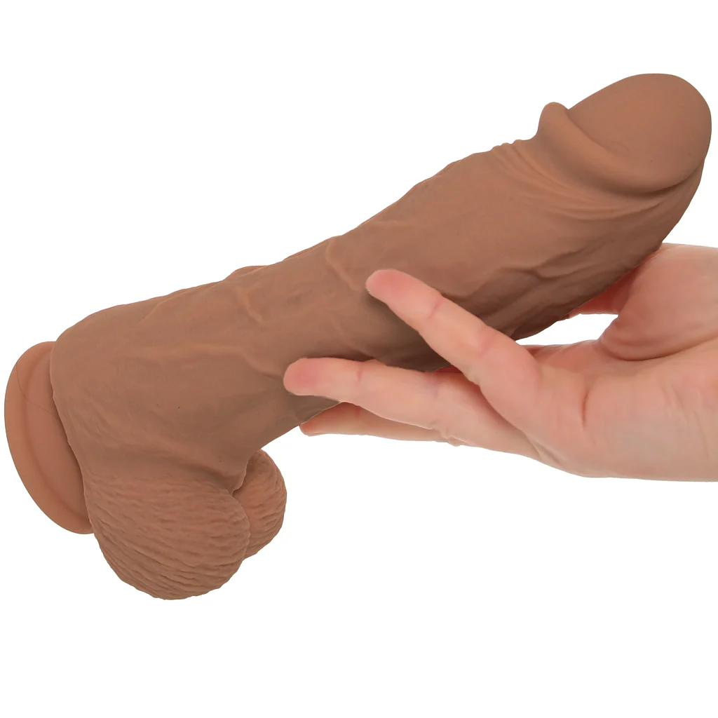 Silicone Studs Big Dick Energy Vibe in Brown - Image 4