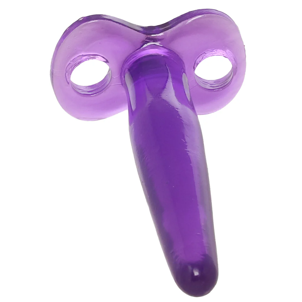 Silicone Tee Probe in Purple - Image 3