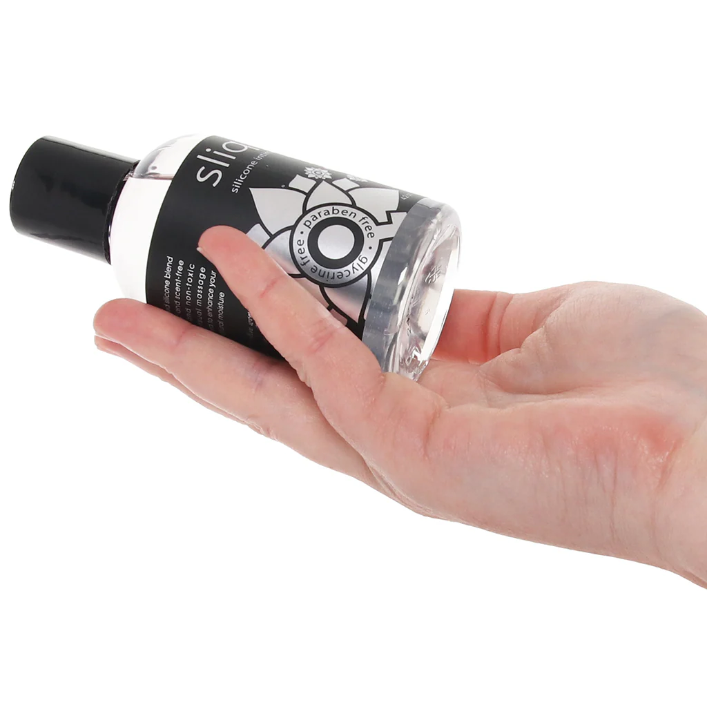 Silver Silicone Intimate Lubricant in 4.2oz/125ml - Image 7