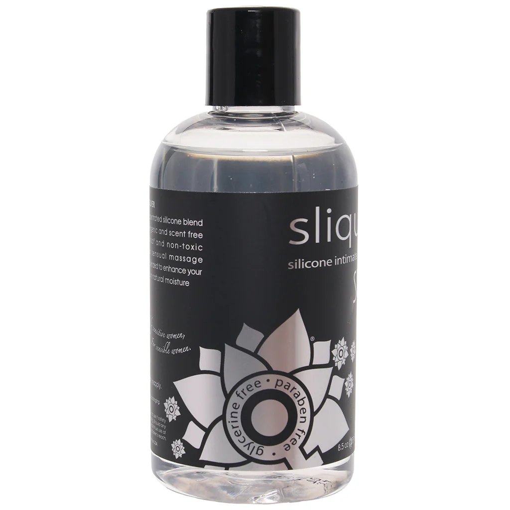 Silver Silicone Intimate Lubricant in 8.5oz/255ml - Image 5