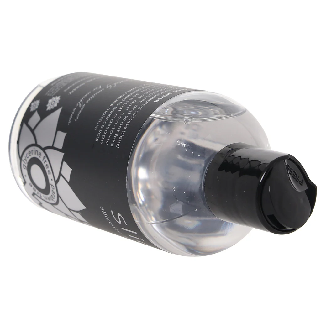 Silver Silicone Intimate Lubricant in 8.5oz/255ml - Image 7
